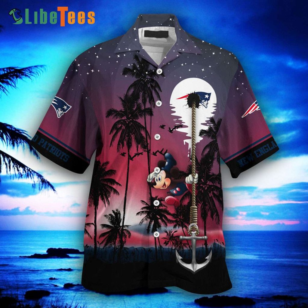 Starry Night Patriots Hawaiian Shirt, Gifts For Patriots Fans