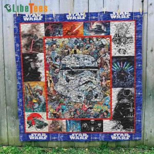 Stormpooper Star Wars Quilt Blanket, Cool Star Wars Gifts