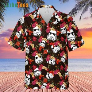 Stormtrooper  Floral Pattern Star Wars Hawaiian Shirt, Unique Star Wars Gifts