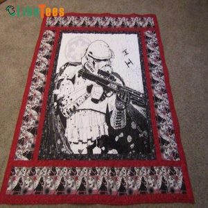 Stormtrooper Star Wars Fabric 3D Quilt Blanket, Cool Star Wars Gifts