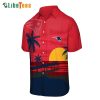 Sunset In Island Patriots Hawaiian Shirt, Gifts For Patriots Fans