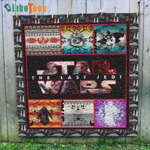 The Last Jedi Star Wars Quilt Blanket, Cool Star Wars Gifts