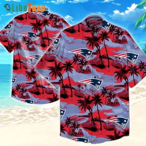 Tommy Bahama New England Patriots Hawaiian Shirt, Patriots Gift