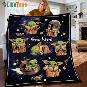 Your Name Star Wars Quilt Blanket, Cool Star Wars Gifts