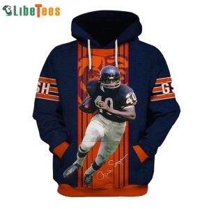 Chicago Bears Hoodie 3D Gale Sayers Many Logo