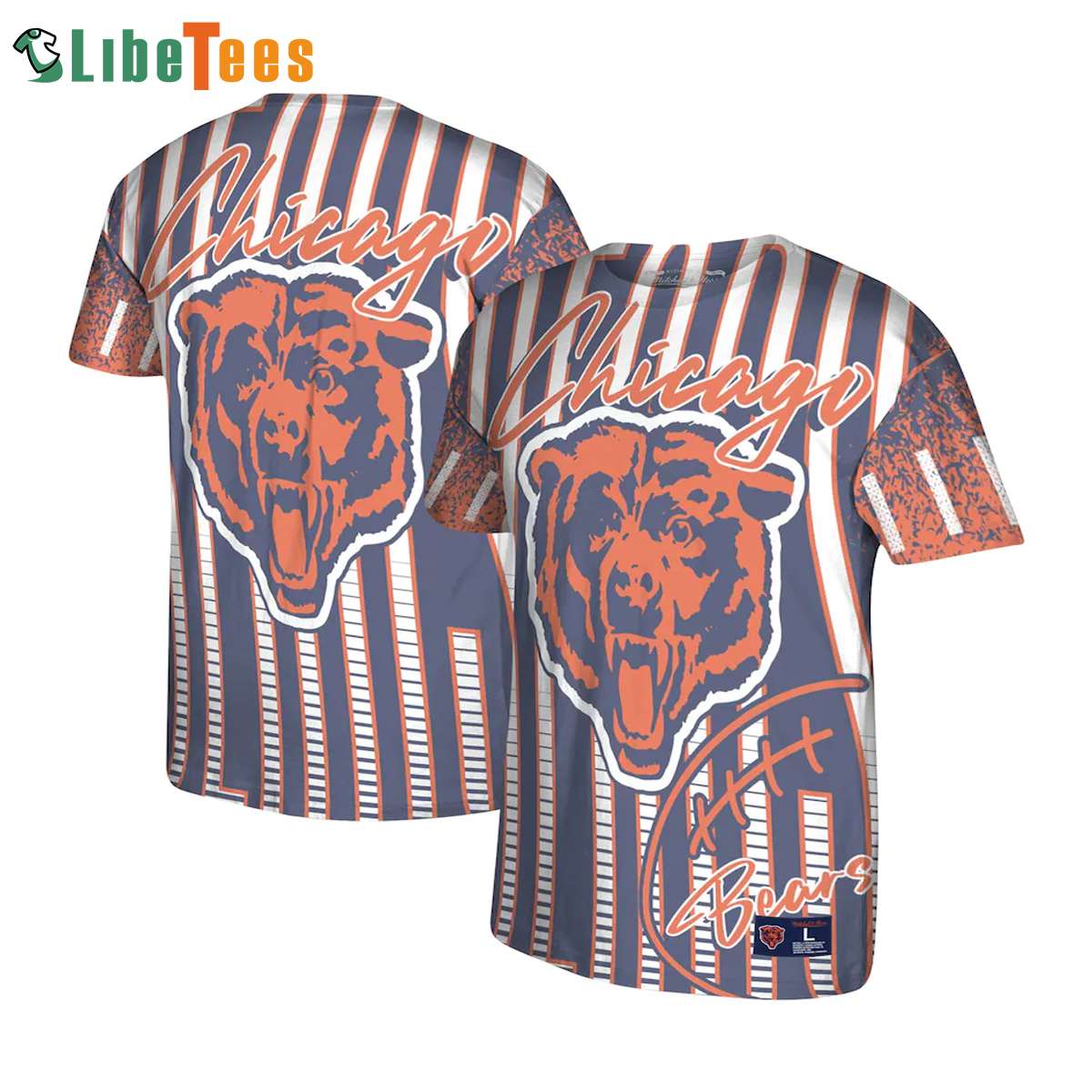 Chicago Bears Vintage 3D T-Shirts