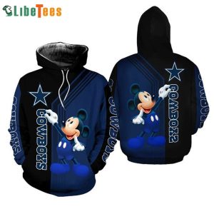 Mickey And NFL Chicago Bears Team Hoodie 3D