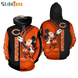 Mickey Mouse Chicago Bears Hoodie 3D