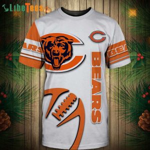 NFL Chicago Bears T Shirt 3D Symbol, Chicago Bear Gifts