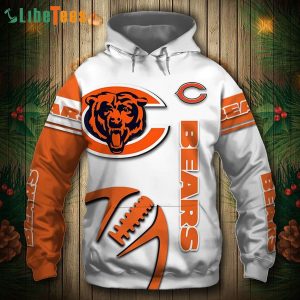 NFL Chicago Bears Team 3D Hoodie