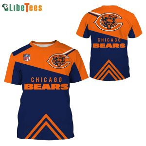NFL Chicago Bears Team Classic 3D T Shirt, Chicago Bear Gifts