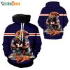 NFL Chicago Bears Team Symbol 3D Hoodie