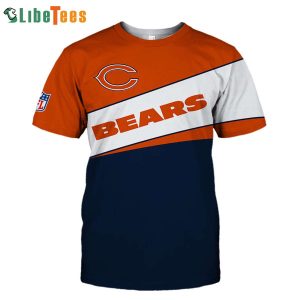 NFL Football Chicago Bears T Shirt 3D, Chicago Bear Gifts