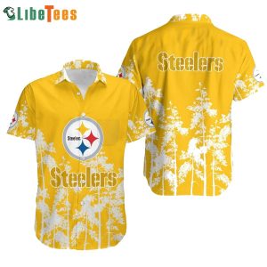NFL Pittsburgh Steelers Logo Summer Vibes Steelers Hawaiian Shirt