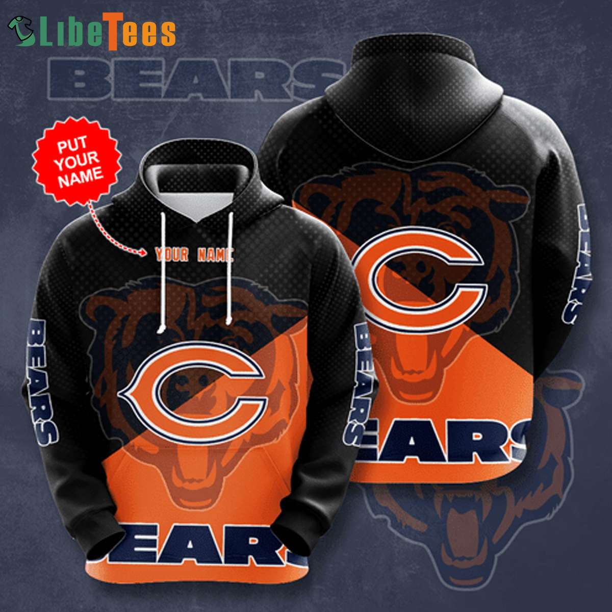 Chicago Bears Hoodies 3D Custom New Arrival 2022 