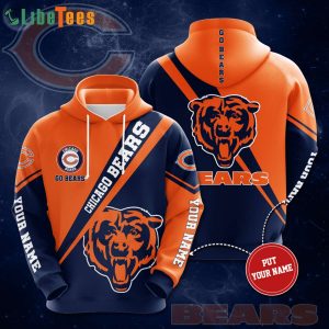 Personalized Chicago Bears Team 3D Hoodie