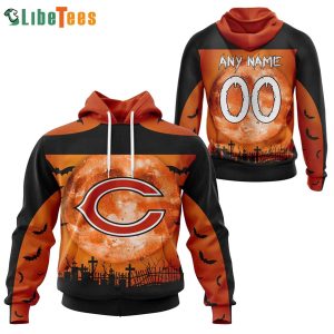 Personalized Custom Name And Number Chicago Bears 3D Hoodie