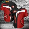 San Francisco 49ers Baseball Jersey Logo Simple