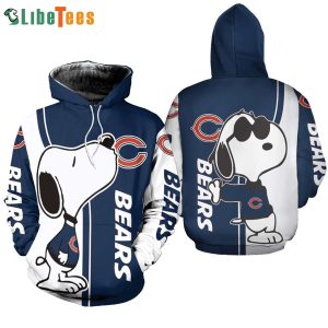 Snoopy NFL Chicago Bears Team 3D Hoodie