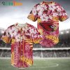 Arizona Cardinals Baseball Jersey Floral Pattern