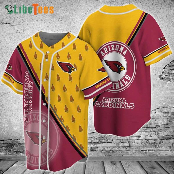 Arizona Cardinals Baseball Jersey Logo Pattern