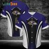 Baltimore Ravens Baseball Jersey, Simple Team Color Design