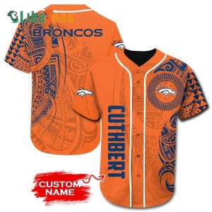 Denver Broncos Baseball Jersey, Unique Design