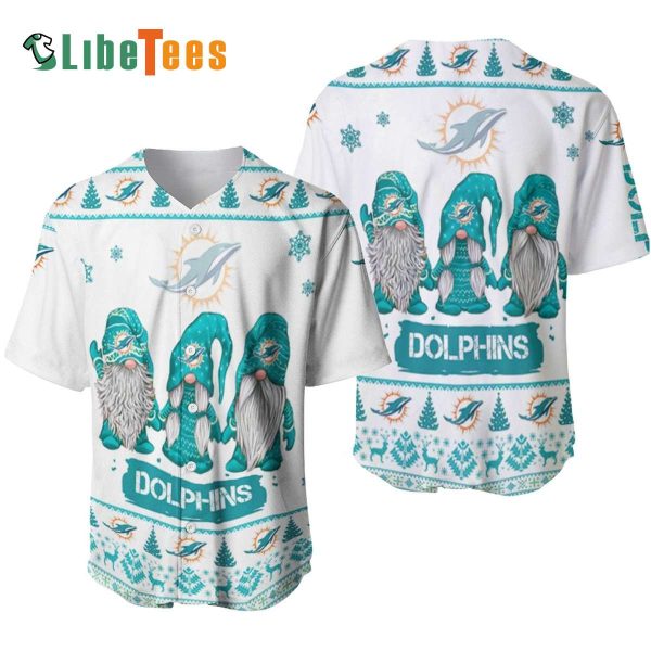 Miami Dolphins Baseball Jersey, Christmas Gnomes