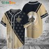 New Orleans Saints Baseball Jersey Logo Pattern