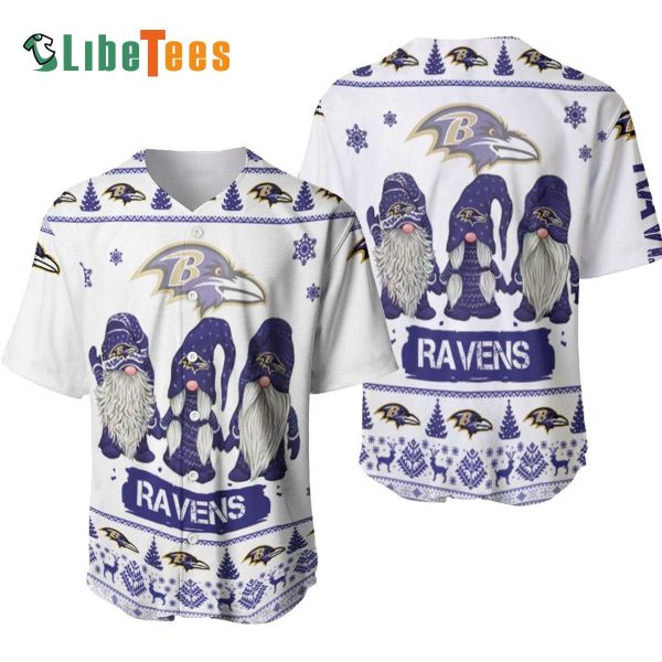 Baltimore Ravens Baseball Jersey, Christmas Gnomes