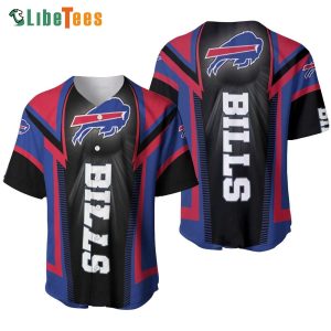 Buffalo Bills Baseball Jersey Shine Logo