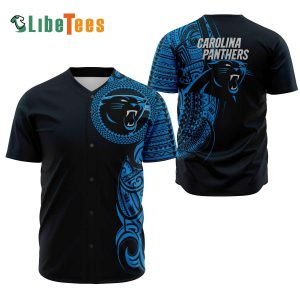 Carolina Panthers Baseball Jersey, Atikapu Pattern