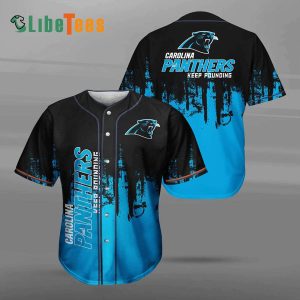 Carolina Panthers Baseball Jersey, Graffiti Pattern