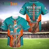 Miami Dolphins Baseball Jersey, Cross Husband Dad Fan