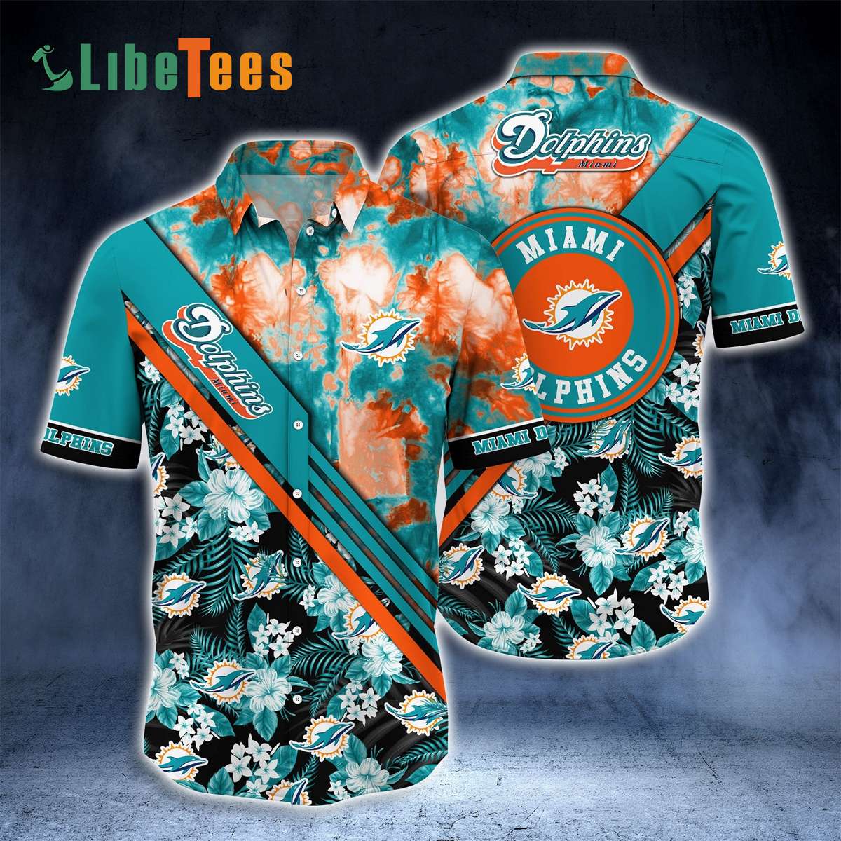 Miami Dolphins Hawaiian Shirt Pro Sports Fan Essential Miami