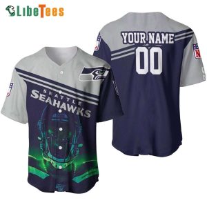 Personalized Seattle Seahawks Baseball Jersey Dk Metcalf