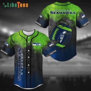 Seattle Seahawks Baseball Jersey Grenade