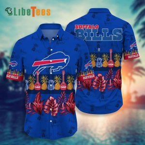 Buffalo Bills Hawaiian Shirt, Musical Instrument, Hawaiian Style Shirt