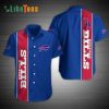 Buffalo Bills Hawaiian Shirt, Simple Blue Red Design, Cool Hawaiian Shirt