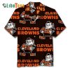 Cleveland Browns Hawaiian Shirt, Funny Graphic, Tropical Hawaiian Shirt