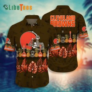 Cleveland Browns Hawaiian Shirt, Musical Instrument, Hawaiian Shirt Outfit