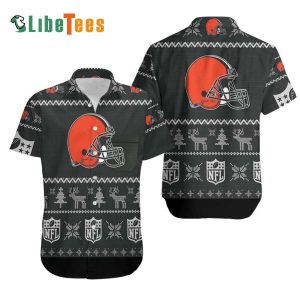 Cleveland Browns Hawaiian Shirt, Sweatshirt Christmas, Tropical Print Shirt