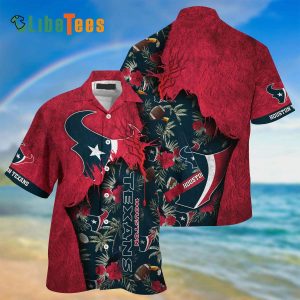 Houston Texans Hawaiian Shirt, Rugby Coconut, Cool Hawaiian Shirt