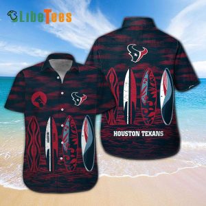Houston Texans Hawaiian Shirt, Surfboard, Hawaiian Shirt Outfit