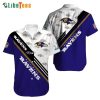 Baltimore Ravens Hawaiian Shirt, Logo Pattern, Cute Hawaiian Shirts