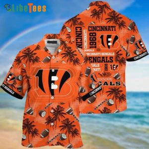 Cincinnati Bengals Hawaiian Shirt Coconut