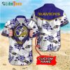 Custom Name Baltimore Ravens Hawaiian Shirt, Grateful Dead, Summer Hawaiian Shirts