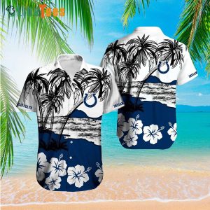 Indianapolis Colts Hawaiian Shirt, Aloha Island, Tropical Print Shirts