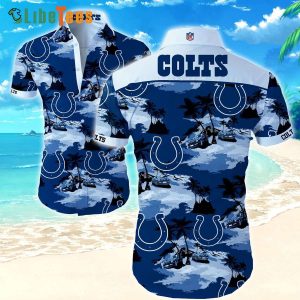 Indianapolis Colts Hawaiian Shirt, Island Summer, Best Hawaiian Shirts