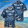 Indianapolis Colts Hawaiian Shirt, Ramphastos Sulfuratus And Coconut, Hawaiian Print Shirts
